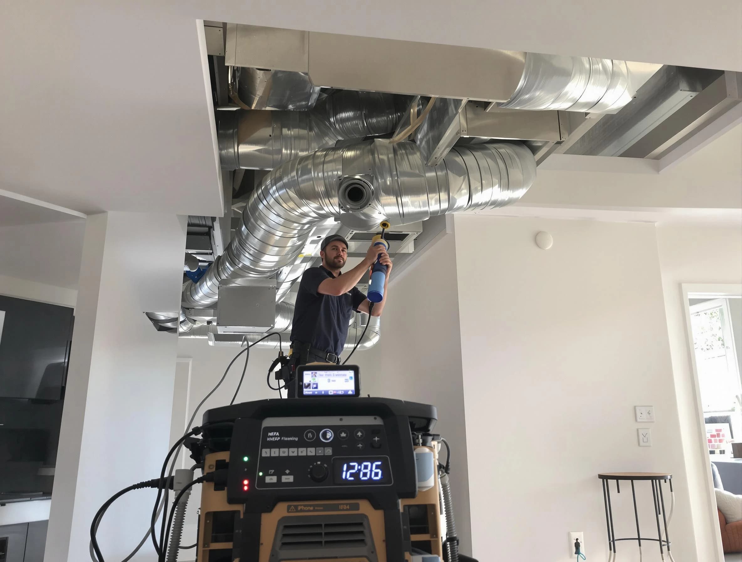 Advanced pure air duct cleaning by Dedham Air Duct Cleaning in Dedham
