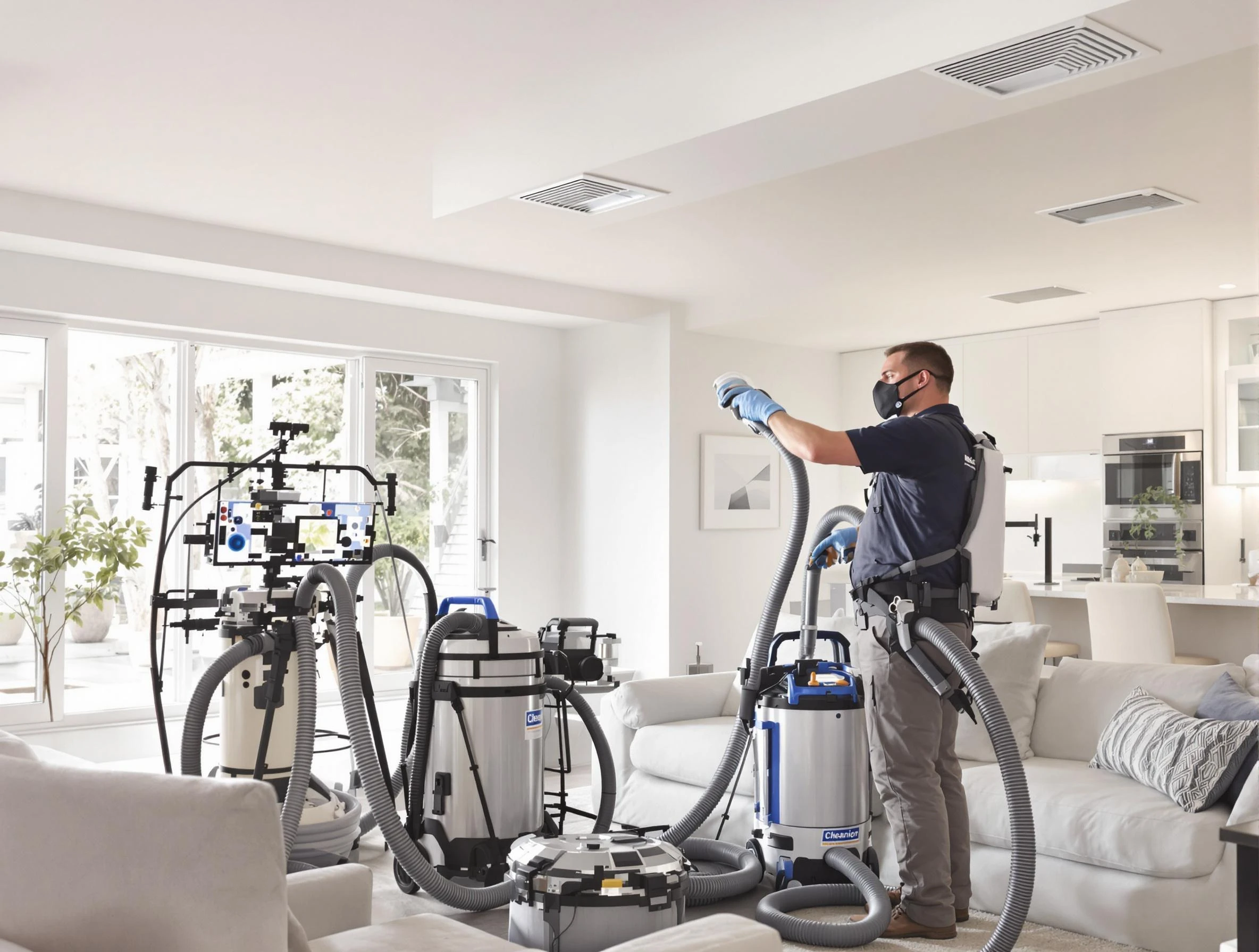 Professional AC duct cleaning by Dedham Air Duct Cleaning in Dedham