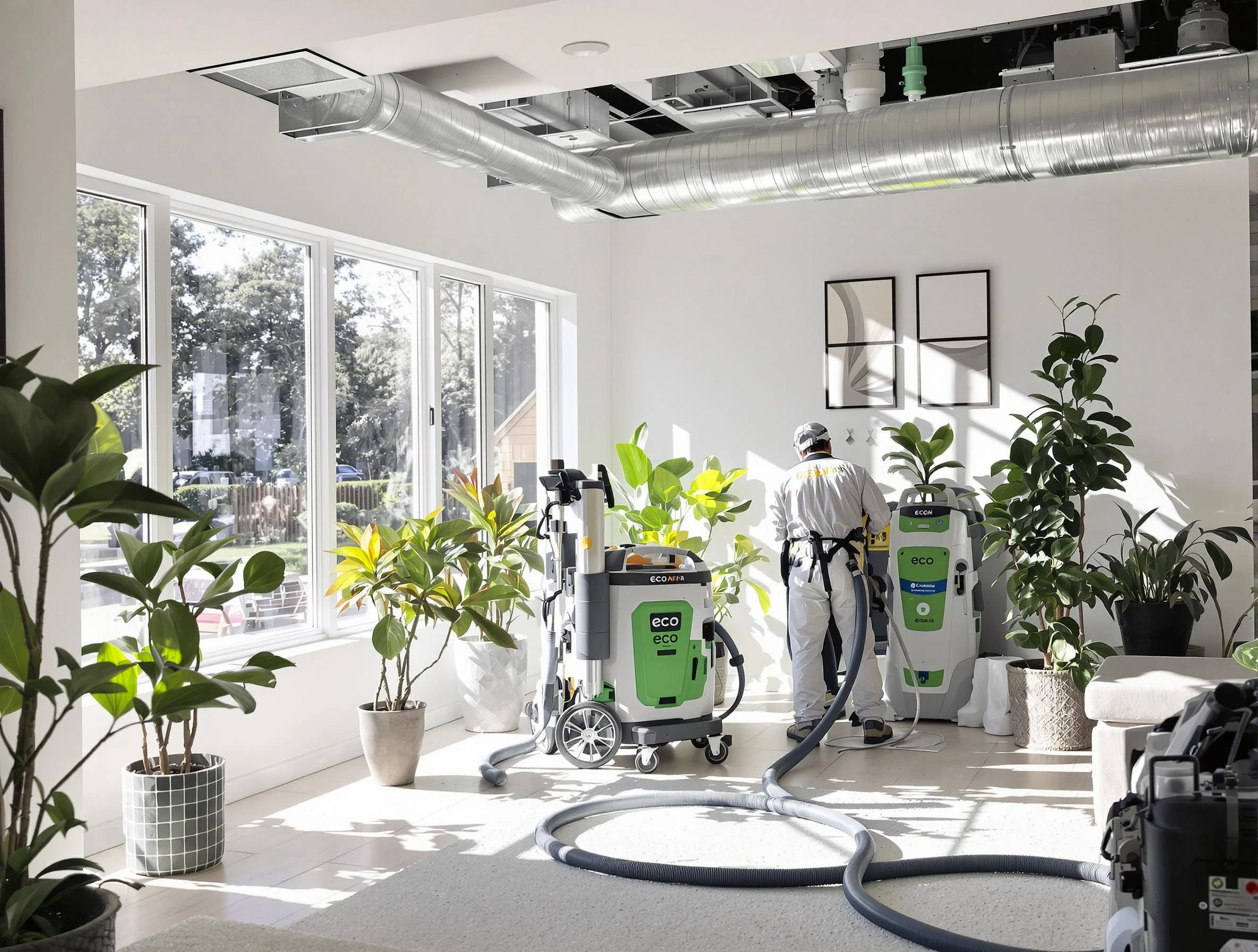 Environmentally-friendly duct cleaning by Dedham Air Duct Cleaning in Dedham